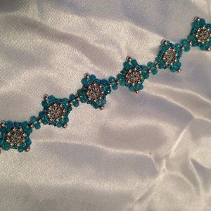 bracelet made with seed beads